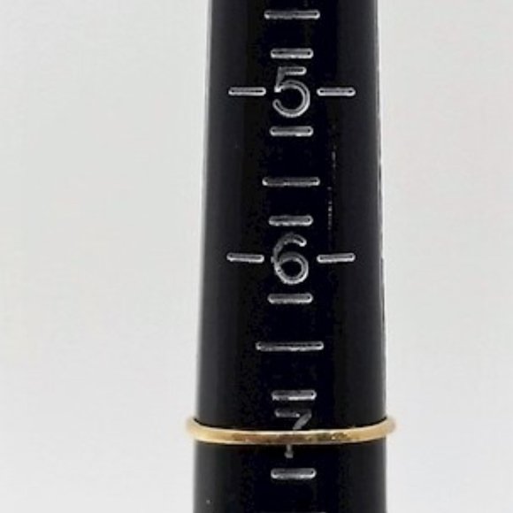 Gorgeous Delicate 10K Gold CZ Diamond Ring Size 7 - Picture 4 of 6